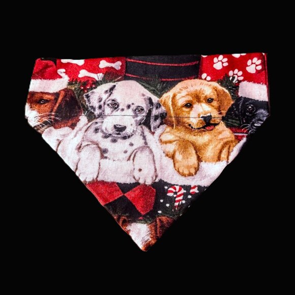 Dog & Puppy BANDANA ~ Set of 3 ~ Small, Over-the-Collar ~ Pet Fashion Accessory - Picture 8 of 15